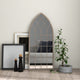 Miroir vidaxl 100x45 cm sable de fer -colore