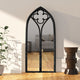 Miroir Vidaxl 70x30 cm Black