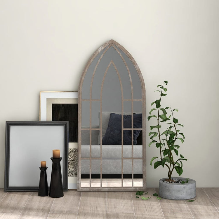 Miroir vidaxl 100x45 cm sable de fer -colore