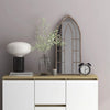 Vidaxx miroir 70x30 cm fer couleur sable