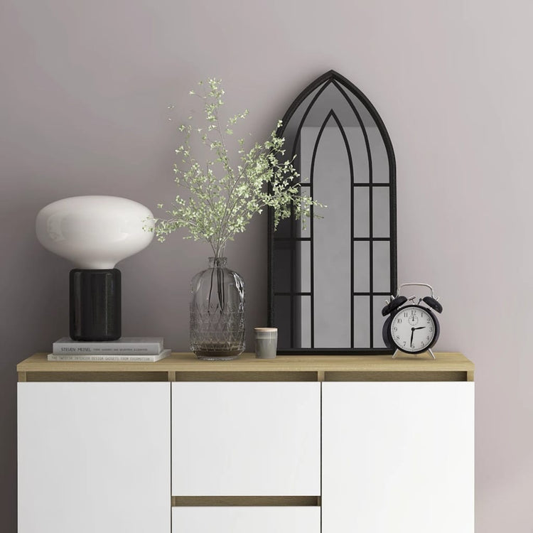 Miroir Vidaxl 70x30 cm Black