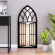 Miroir vidaxl 100x45 cm de fer noir