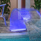 Fontaine de piscine Vidaxl avec LED RGB 50 cm acrylique