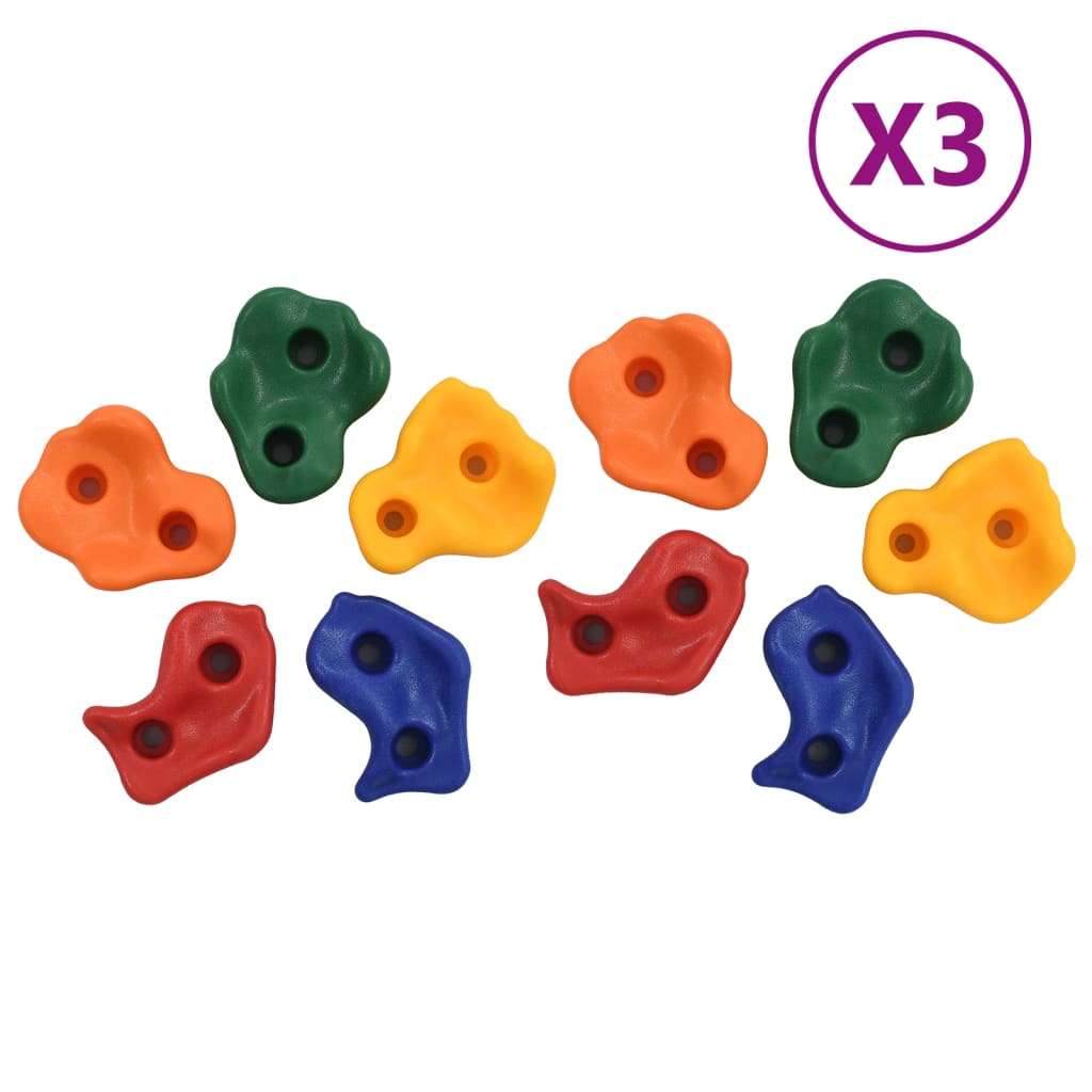 Vidaxl Gesting Stones 30 Sts avec corde Multi-Colored