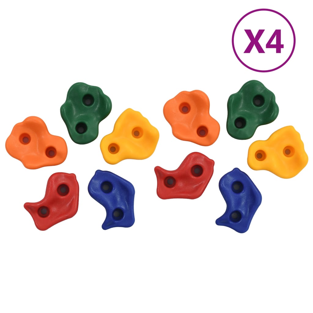 Vidaxl escalade des pierres 40 m avec corde multi-colorants