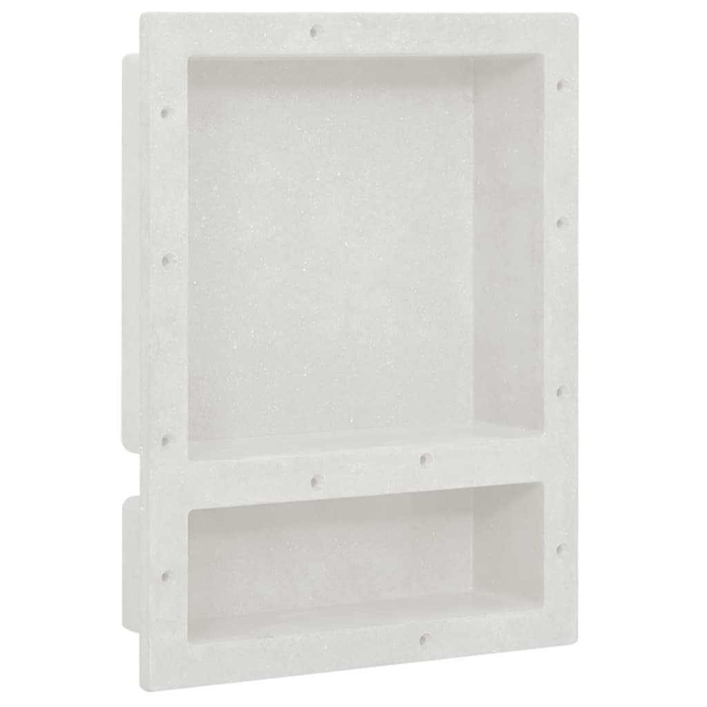 Douche vidaxl avec 2 compartiments 41x51x10 cm