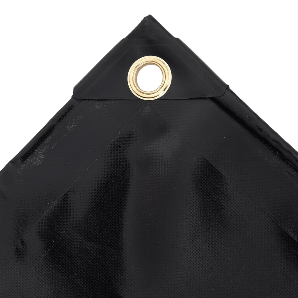 Appareil Vidaxl 650 g m² 3x4 m noir