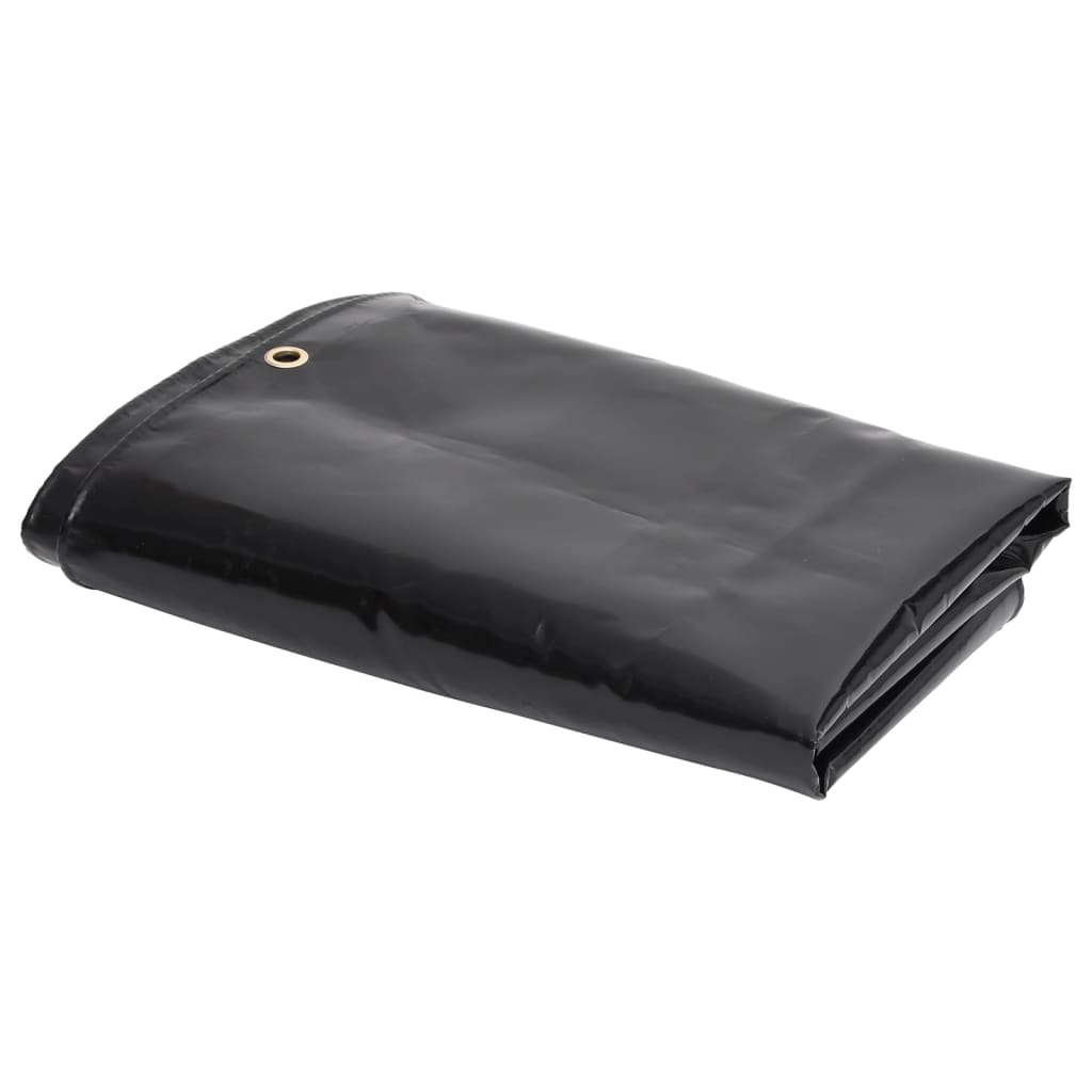 Bâche VidaXL 650 g m² 4x7 m noir