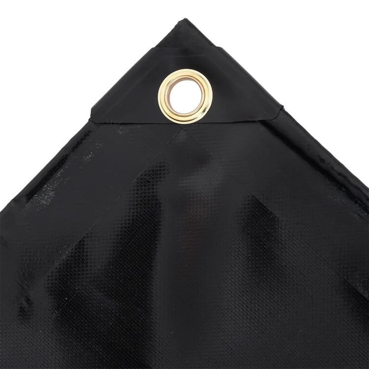 Bâche VidaXL 650 g m² 4x7 m noir