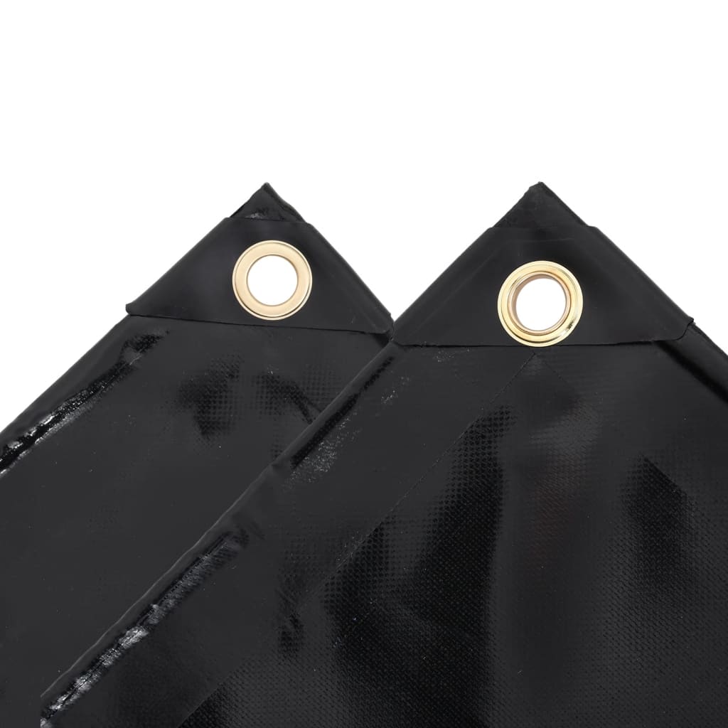 Bâche VidaXL 650 g m² 4x7 m noir
