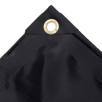 Appareil Vidaxl 650 g m² 1,5x6 m noir