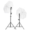 Ensemble de studio photo vidaxl avec ensemble d'éclairage et arrière-plan