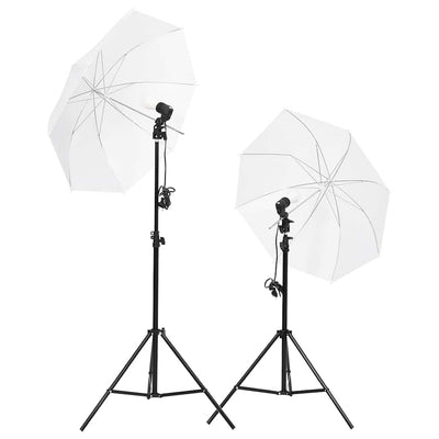 Ensemble de studio photo vidaxl avec ensemble d'éclairage et arrière-plan