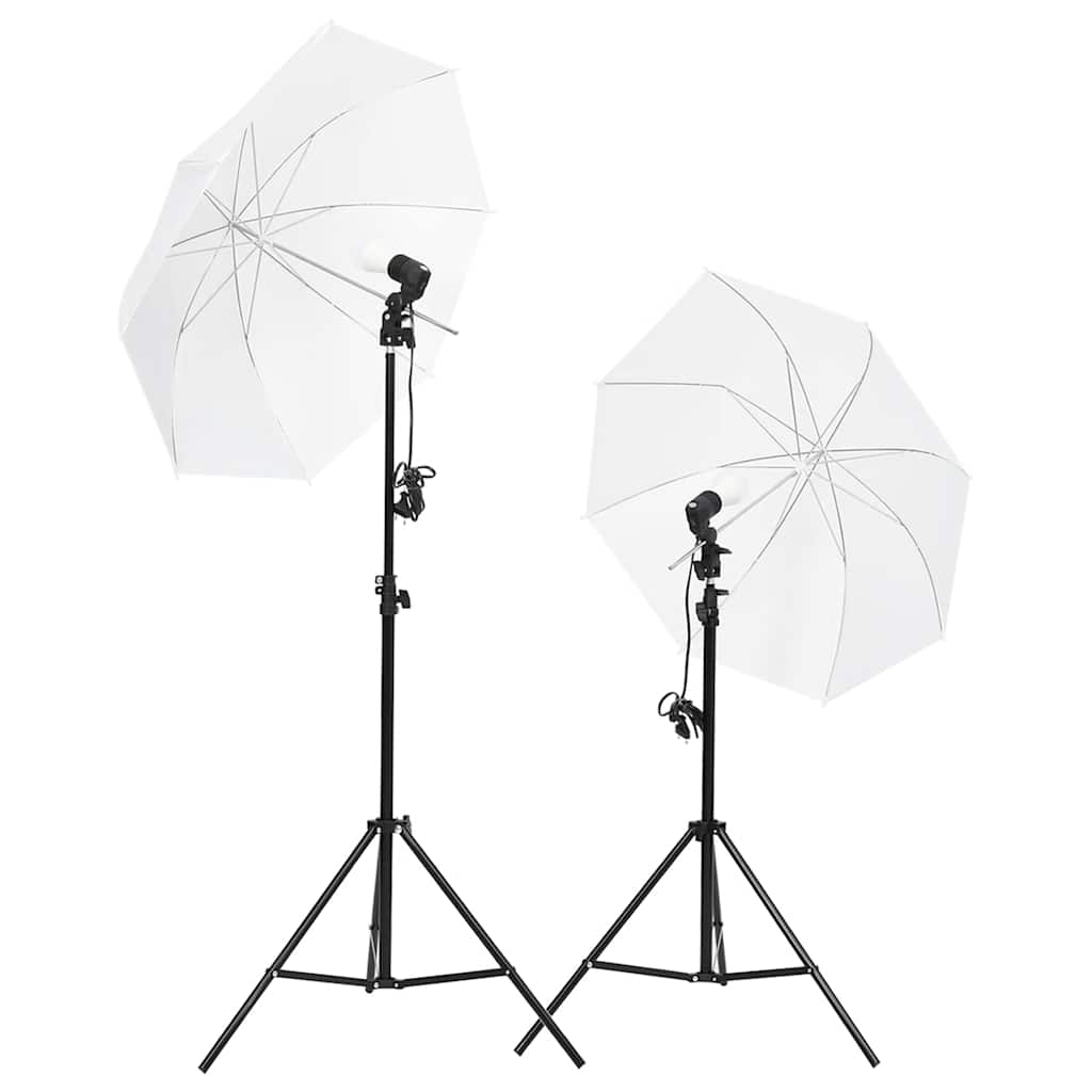 Ensemble de studio photo vidaxl avec ensemble d'éclairage et arrière-plan
