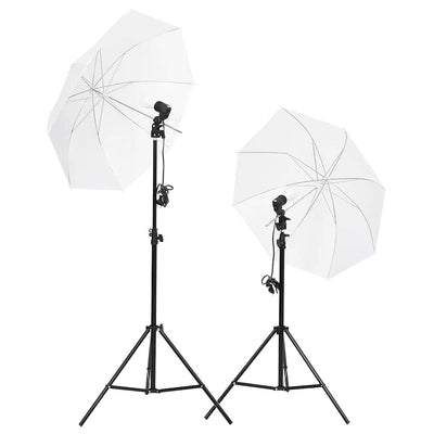 Ensemble de studio photo vidaxl avec ensemble d'éclairage et arrière-plan