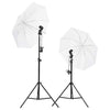 Ensemble de studio photo vidaxl avec ensemble d'éclairage et arrière-plan
