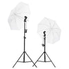 Ensemble de studio photo Vidaxl avec ensemble d'éclairage, arrière-plan et réflecteur