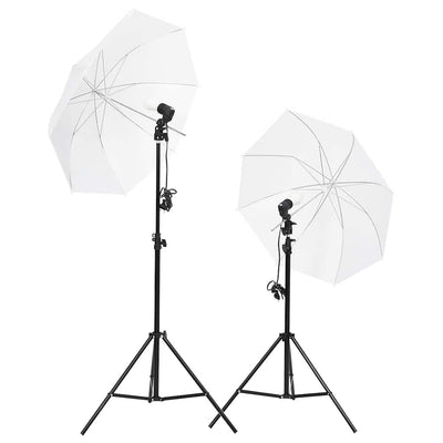 Ensemble de studio photo Vidaxl avec ensemble d'éclairage, arrière-plan et réflecteur