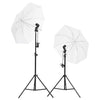 Ensemble de studio photo Vidaxl avec ensemble d'éclairage, arrière-plan et réflecteur