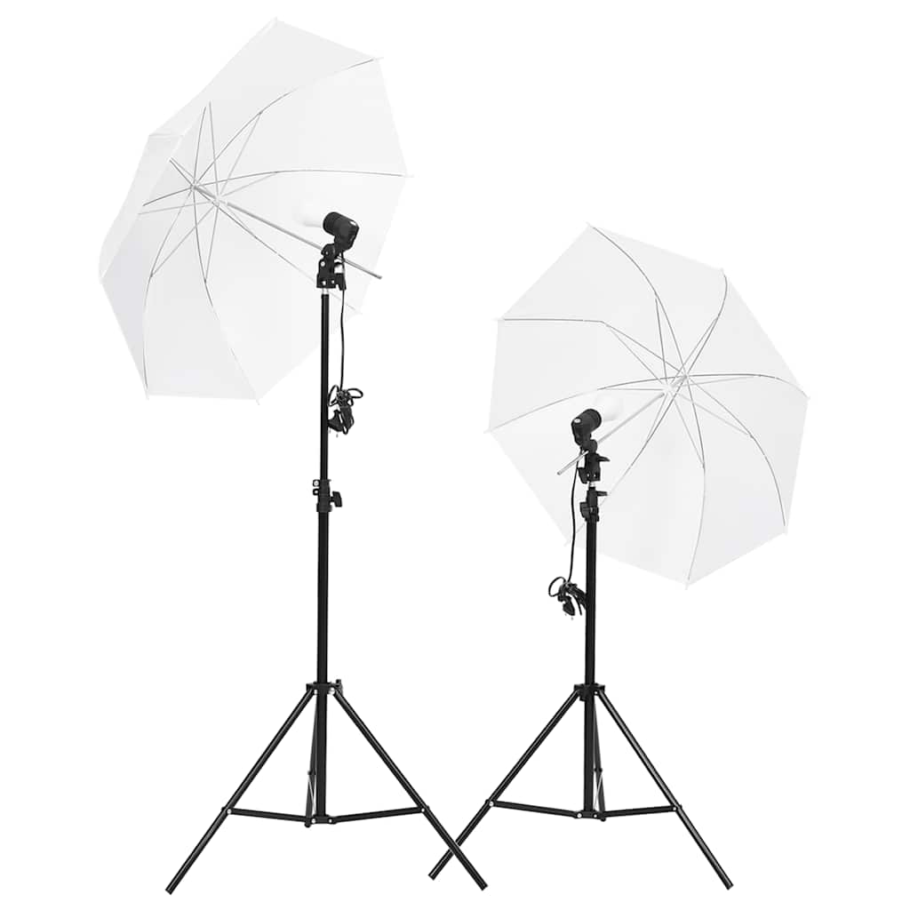 Ensemble de studio photo Vidaxl avec ensemble d'éclairage, arrière-plan et réflecteur