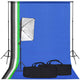 Ensemble de studio photo Vidaxl avec lampe et arrière-plan Softbox