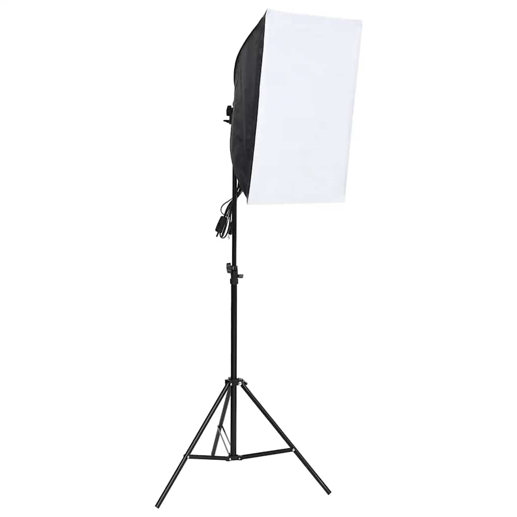 Ensemble de studio photo Vidaxl avec lampe et arrière-plan Softbox