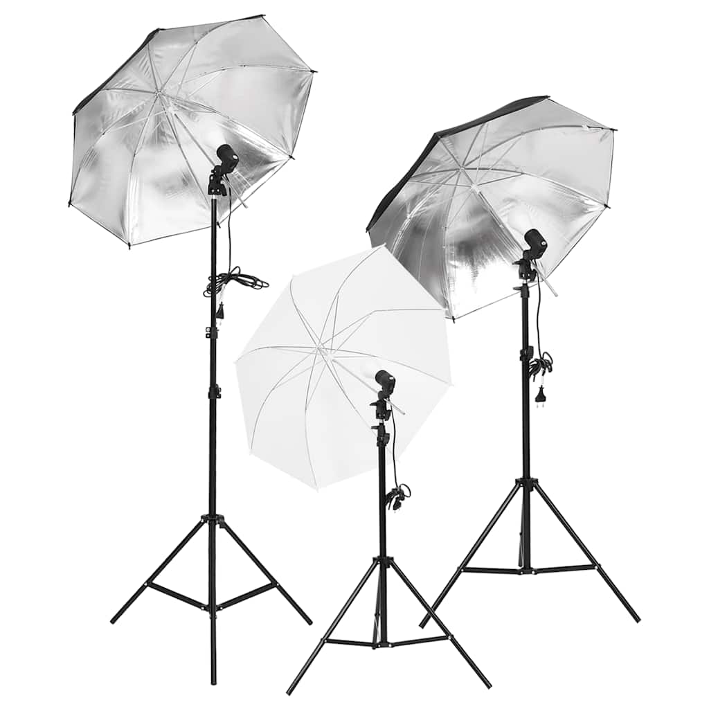Ensemble de studio photo vidaxl avec ensemble d'éclairage et arrière-plan