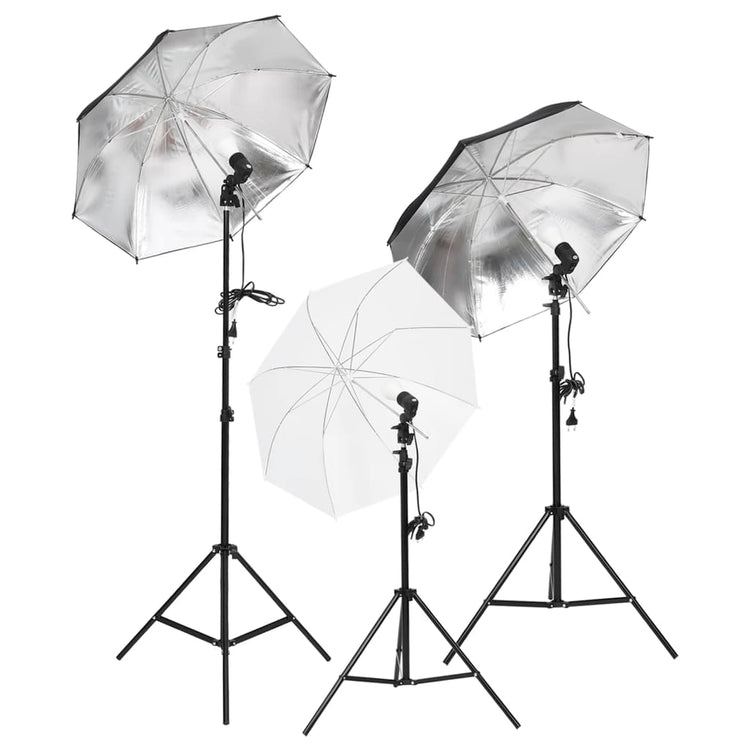 Ensemble de studio photo vidaxl avec ensemble d'éclairage et arrière-plan