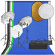 Ensemble de studio photo Vidaxl avec ensemble d'éclairage, arrière-plan et réflecteur