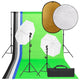Ensemble de studio photo Vidaxl avec ensemble d'éclairage, arrière-plan et réflecteur