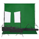 Ensemble de studio photo vidaxl avec ensemble d'éclairage et arrière-plan