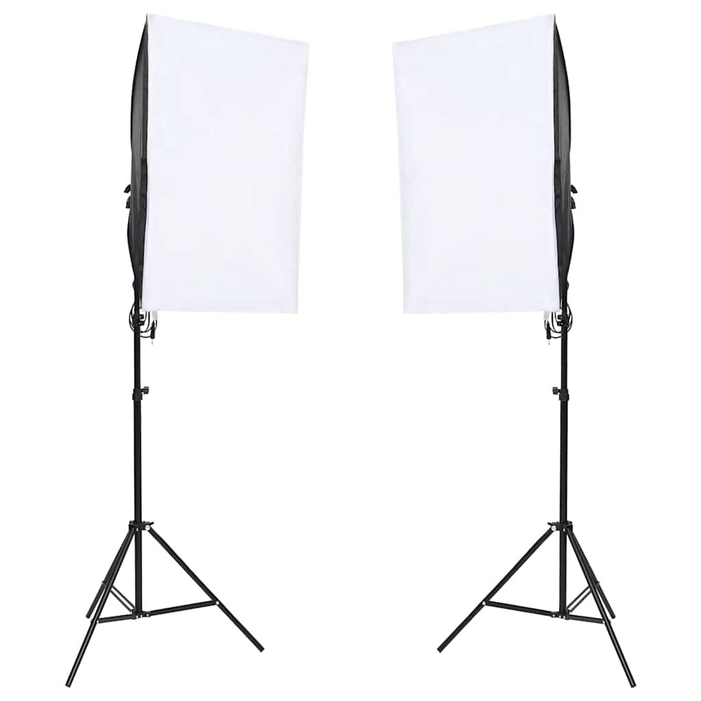 Ensemble de studio photo vidaxl avec ensemble d'éclairage et arrière-plan