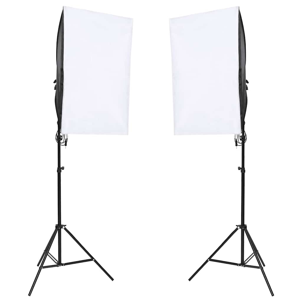 Ensemble de studio photo vidaxl avec ensemble d'éclairage et arrière-plan