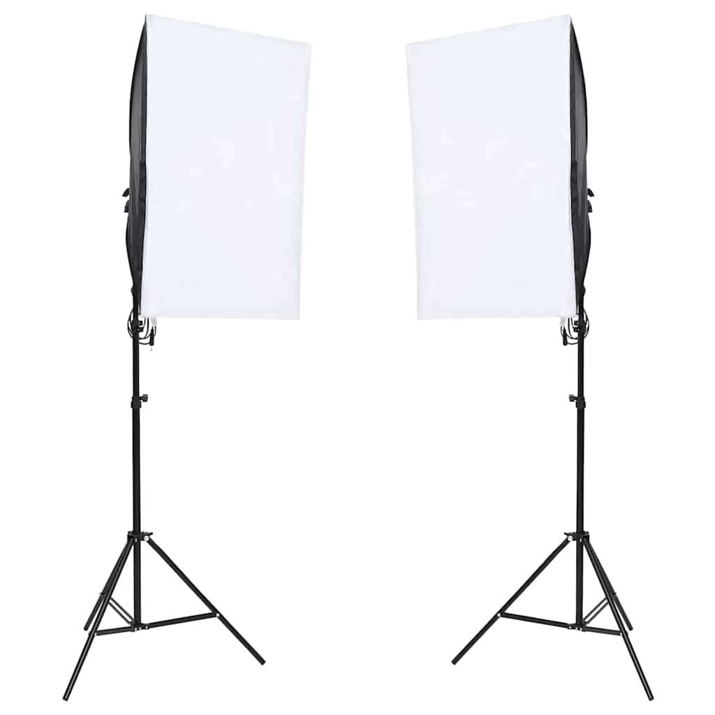 Ensemble de studio photo vidaxl avec ensemble d'éclairage et arrière-plan