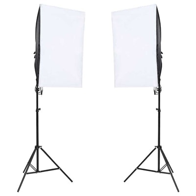 Ensemble de studio photo vidaxl avec ensemble d'éclairage et arrière-plan