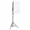 Ensemble de studio photo vidaxl avec ensemble d'éclairage et arrière-plan