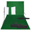 Ensemble de studio photo vidaxl avec ensemble d'éclairage et arrière-plan