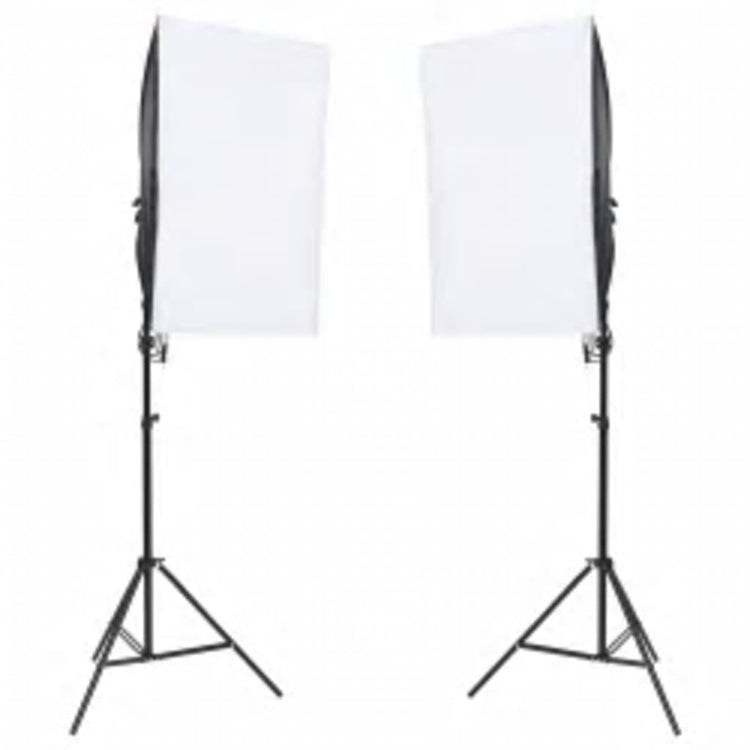 Ensemble de studio photo vidaxl avec ensemble d'éclairage et arrière-plan