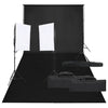 Ensemble de studio photo vidaxl avec ensemble d'éclairage et arrière-plan