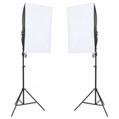 Ensemble de studio photo Vidaxl avec ensemble d'éclairage, arrière-plan et réflecteur