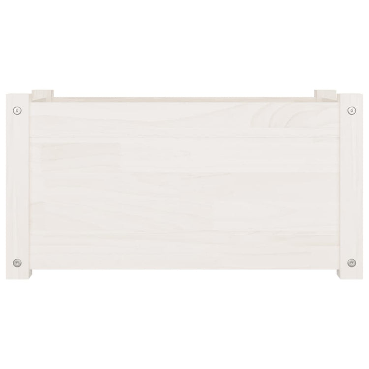 Vidaxl Planning Box 60x31x31 cm Pine solide blanc