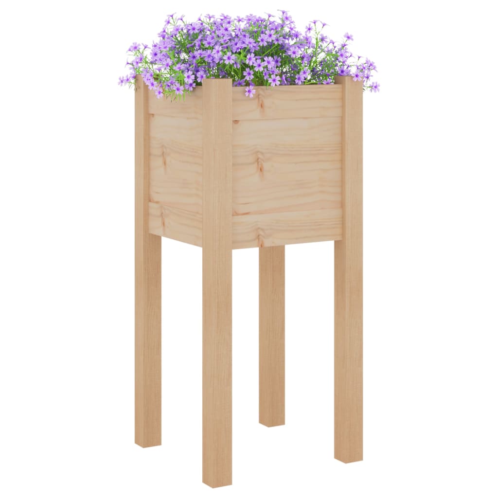 Jardinières vidaxl 2 pcs 31x31x70 cm