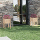 Vidaxl Planters 2 ST 40x40x70 cm Pine solide