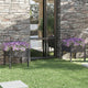 Vidaxl Plators 2 ST 70x70x70 cm Gris de pin solide