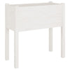 Vidaxl Planning Box 70x31x70 cm Pine solide blanc