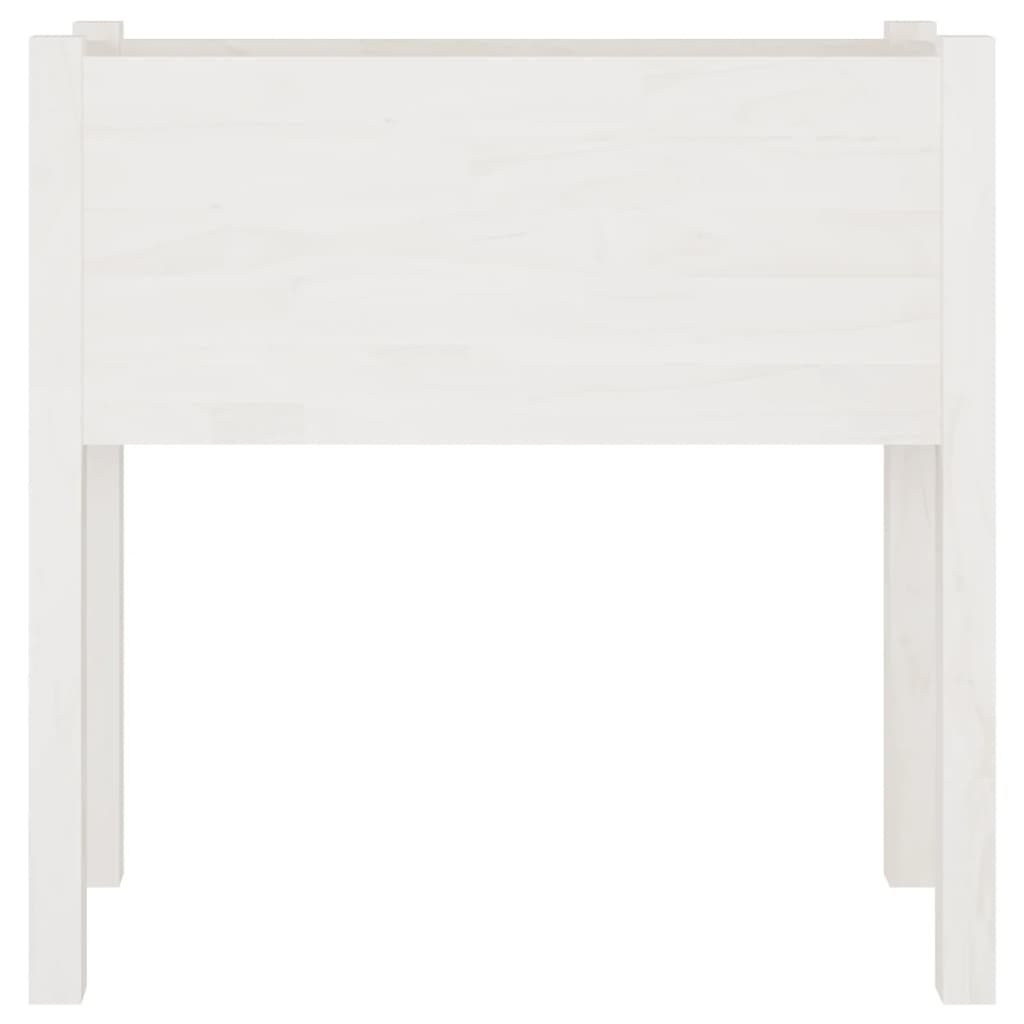 Vidaxl Planning Box 70x31x70 cm Pine solide blanc