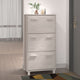 Armoire à chaussures vidaxl hamar 59.5x35x117 cm en pin massif blanc