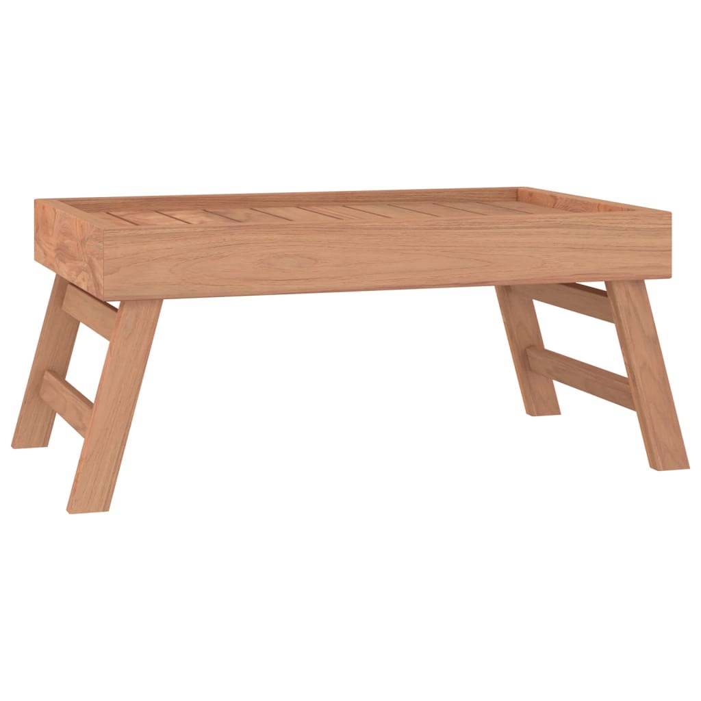 Vidaxl pliable 55x35x25 cm en bois solide en bois solide