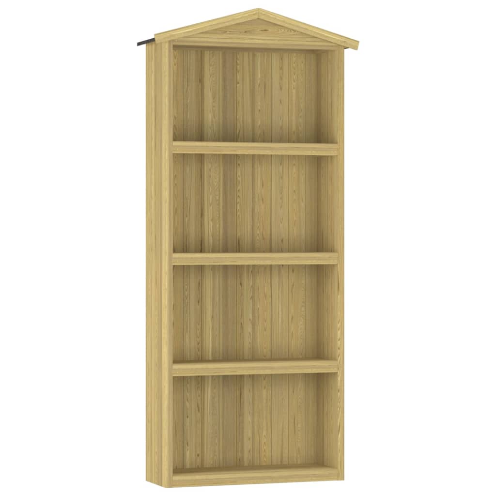 Vidaxl hangar de jardin 87x33x222 cm