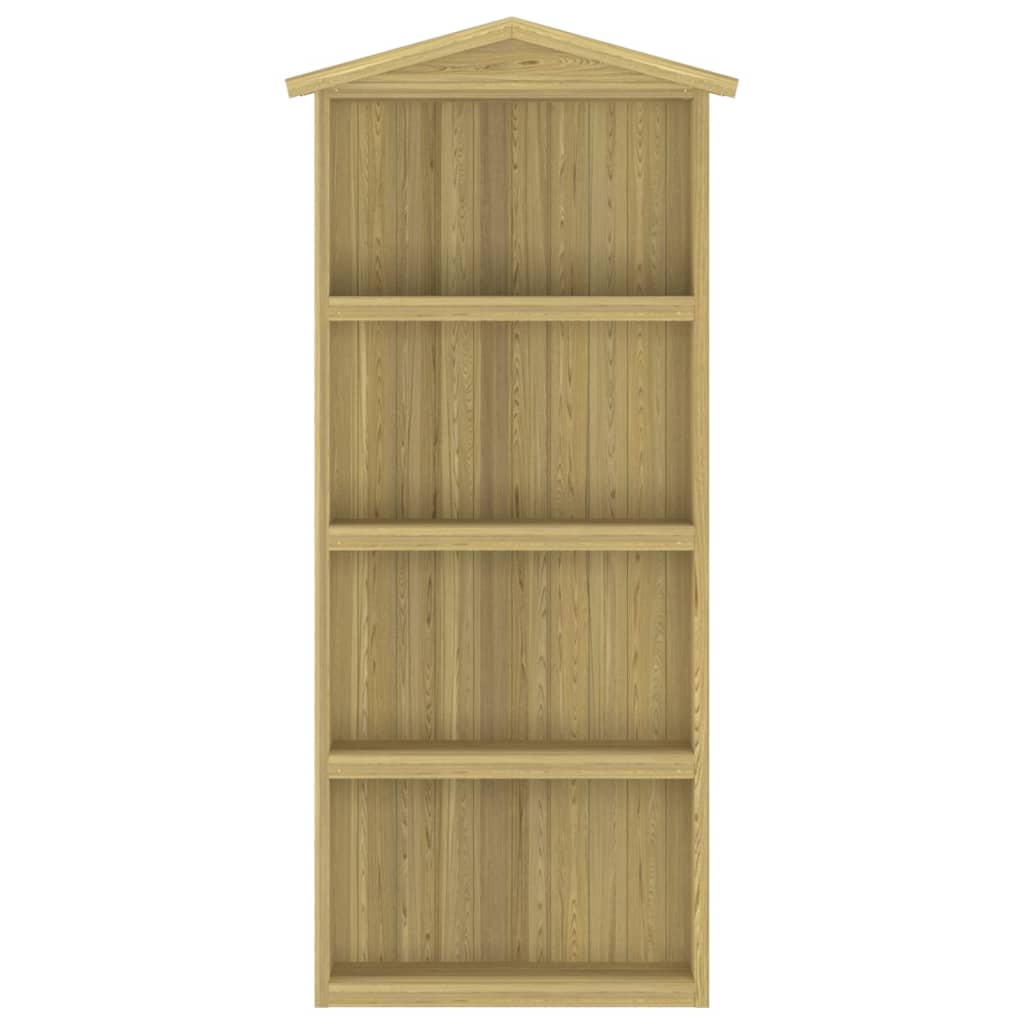 Vidaxl hangar de jardin 87x33x222 cm